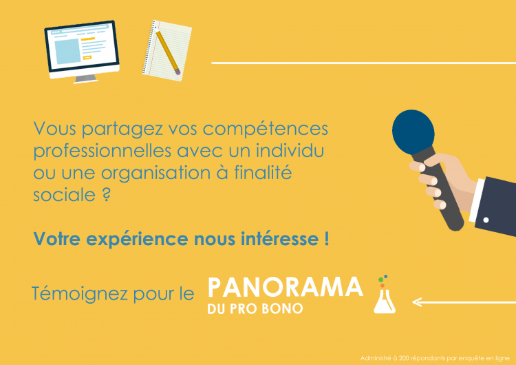 Le Panorama du Pro Bono s'intéresse aux entreprises !