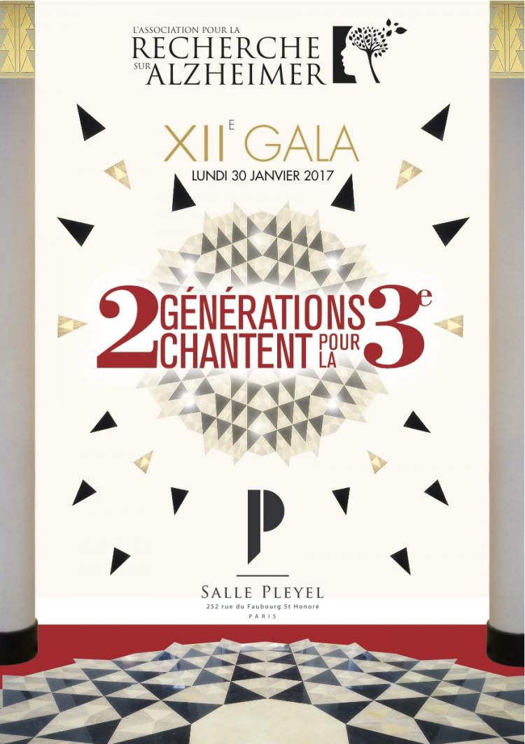 L'Association pour la Recherche sur Alzheimer organise son XIIème Gala