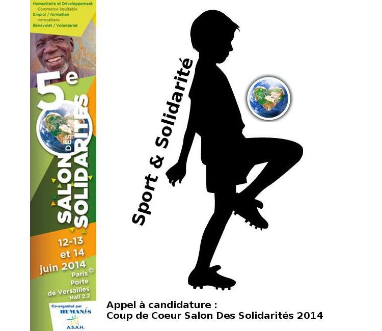 Jimmy Adjovi-Boco, parrain du "coup de coeur" du Salon Des Solidarités 2014