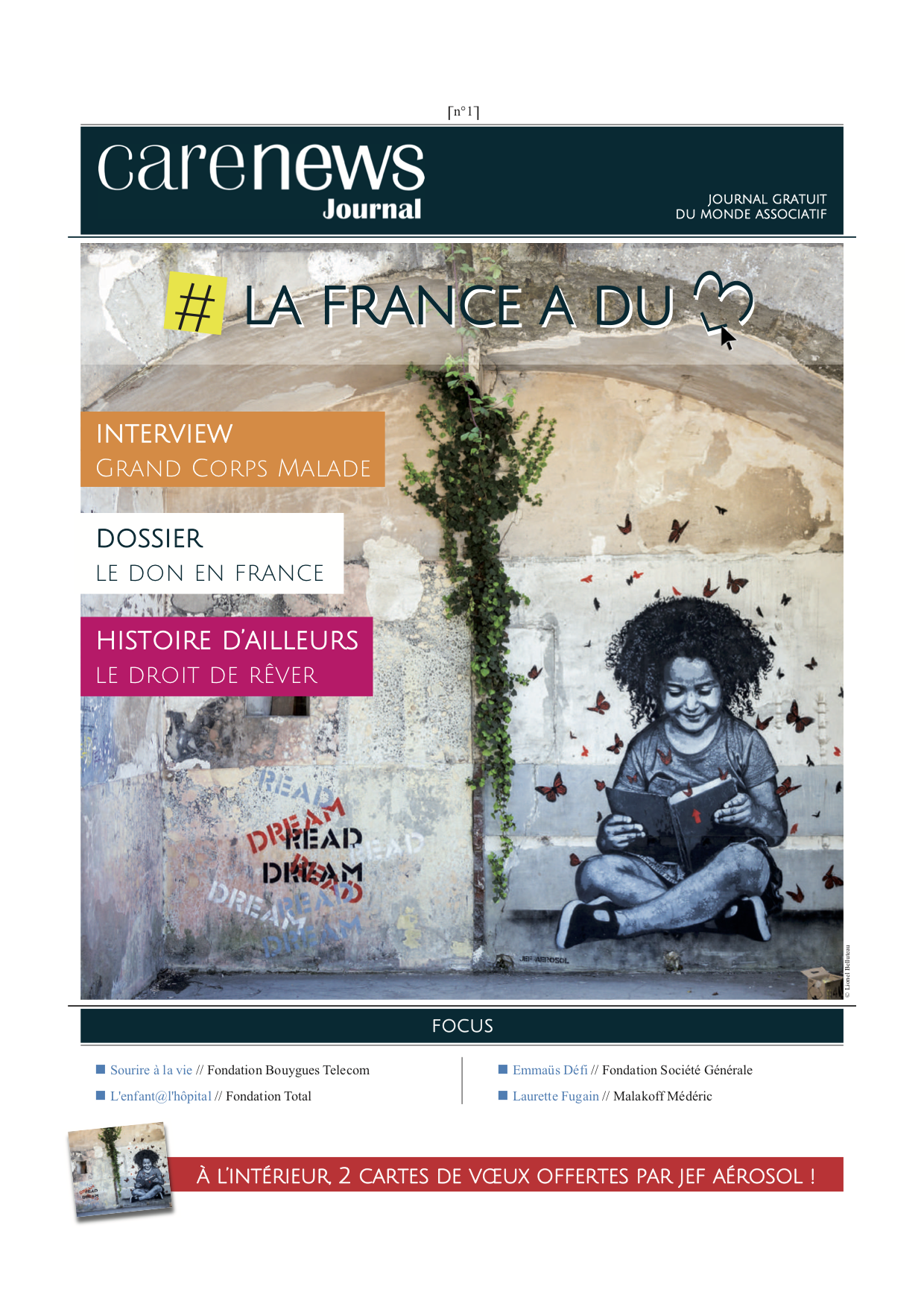 Carenews Journal n°1 - La France a du coeur