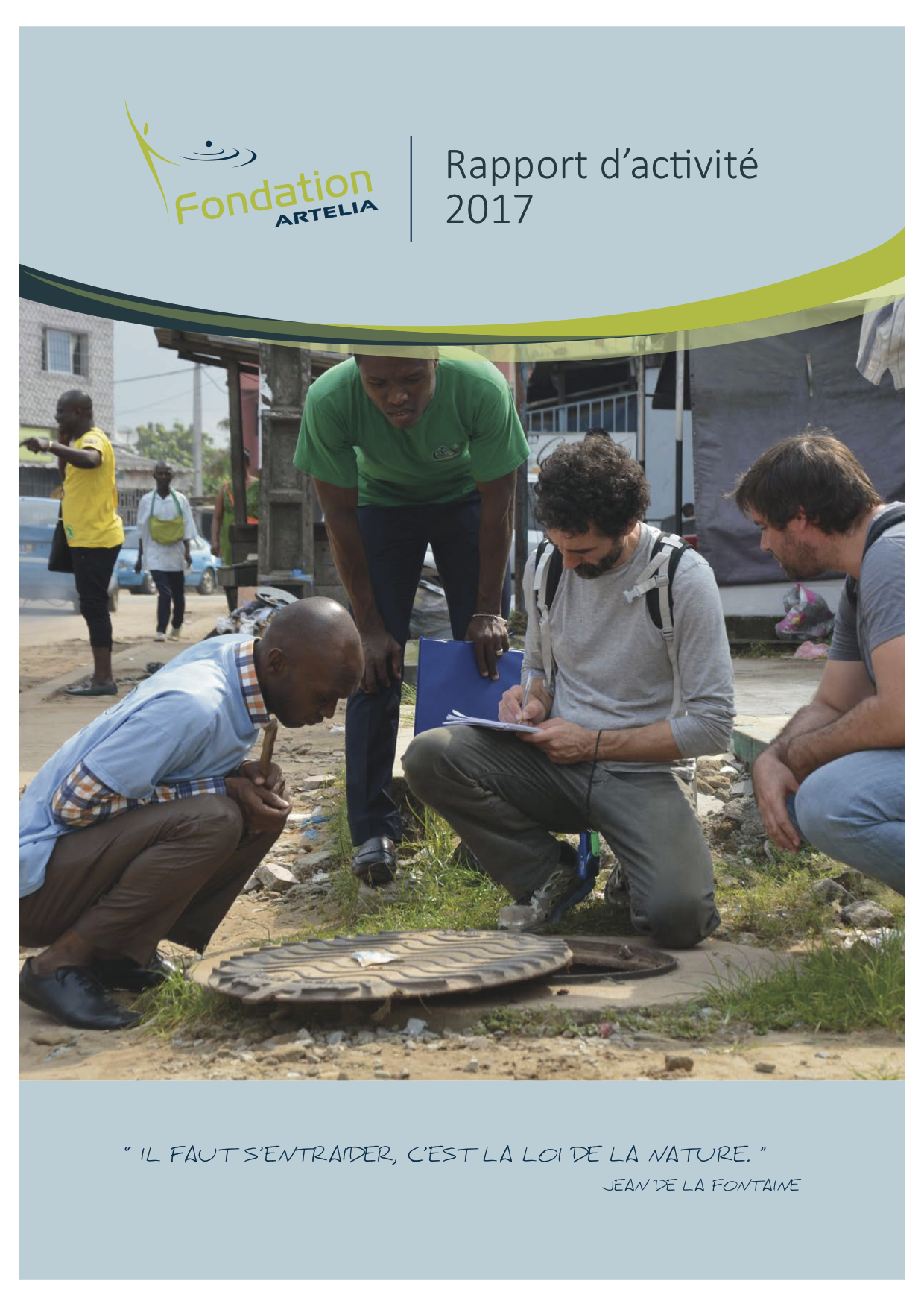 Fondation Artelia - Rapport d'activités 2016