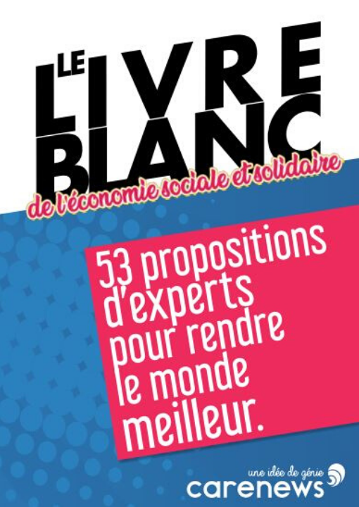 Livre blanc de l'économie sociale et solidaire ESSRULES : 53 propositions d'experts pour un monde meilleur