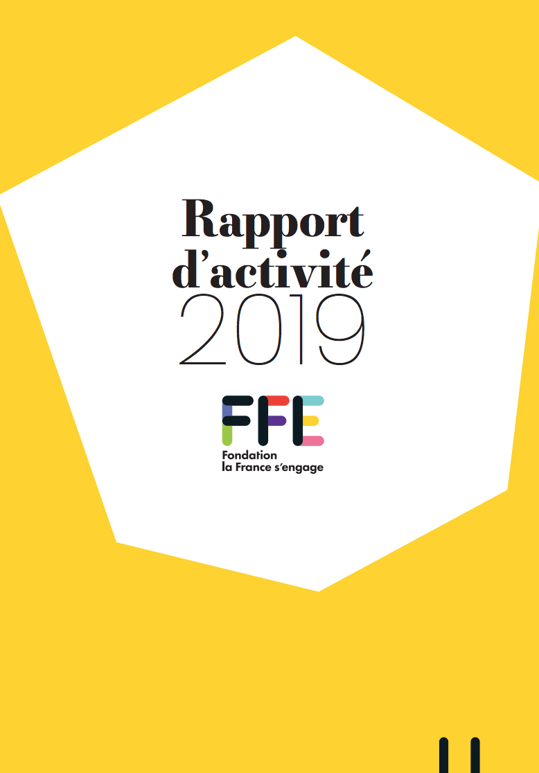 Rapport d'activité 2019 de la Fondation la France s'engage