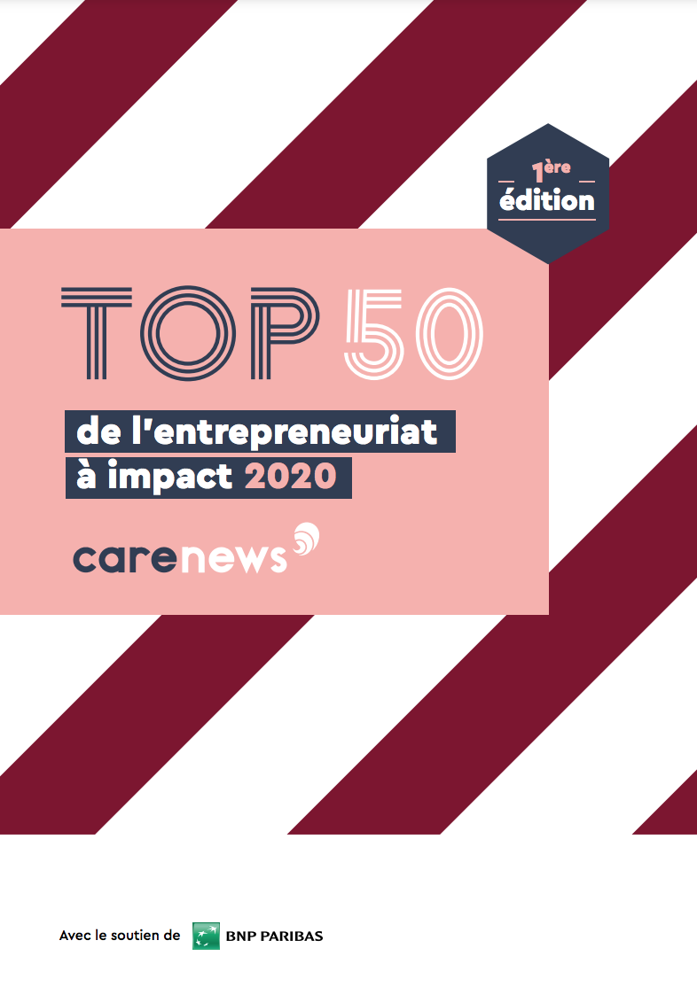 Couverture du Top 50 de l'entrepreneuriat à impact