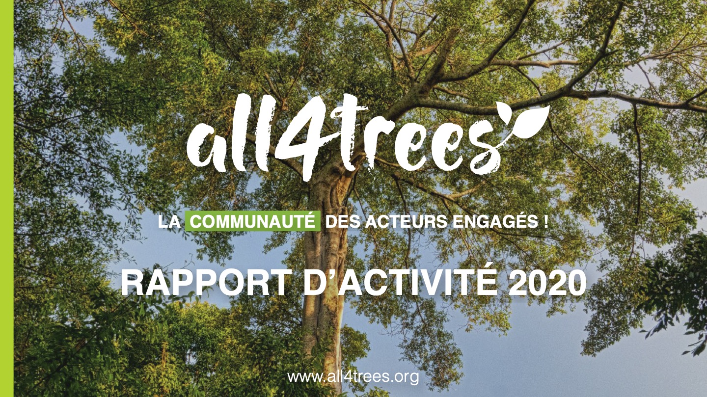 Rapport d'activité 2020 de la communauté all4trees