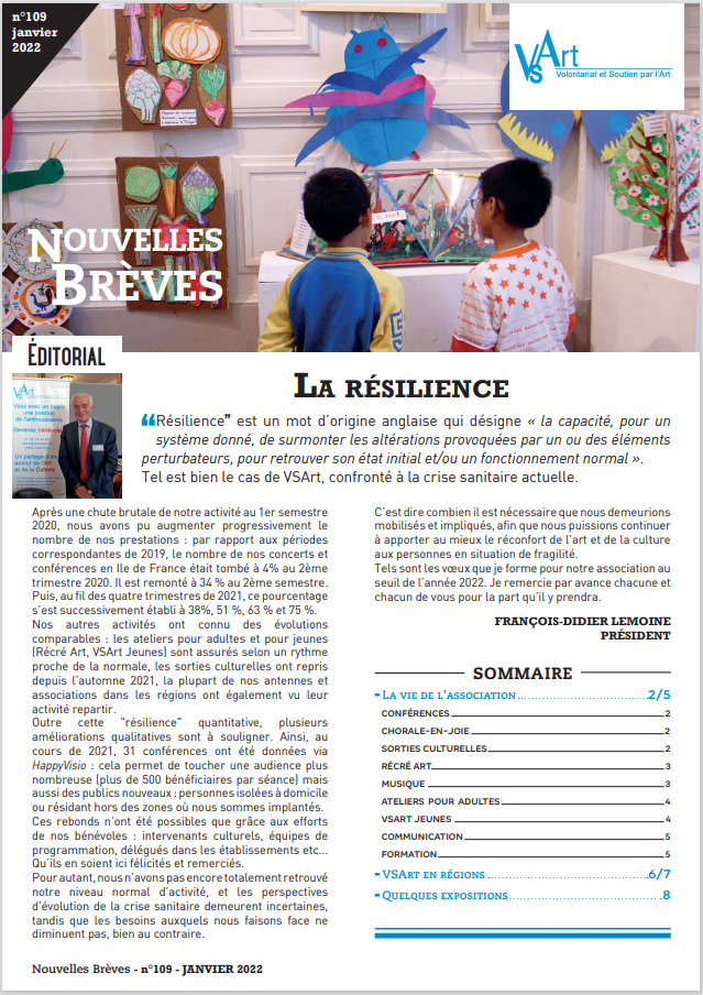 Nouvelles Brèves - N°109