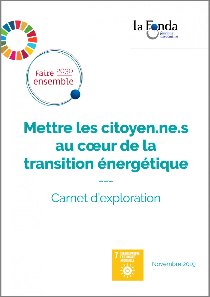 Synthèse des travaux collectifs et exploratoires menés de janvier à juin 2019 dans le cadre des ateliers de son programme Faire ensemble 2030, sur la thématique de la précarité énergétique.