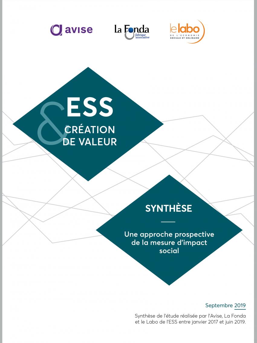 La Fonda, l'Avise et le Labo de l'ESS publient une synthèse de leurs travaux d'étude autour de la mesure d'impact social.