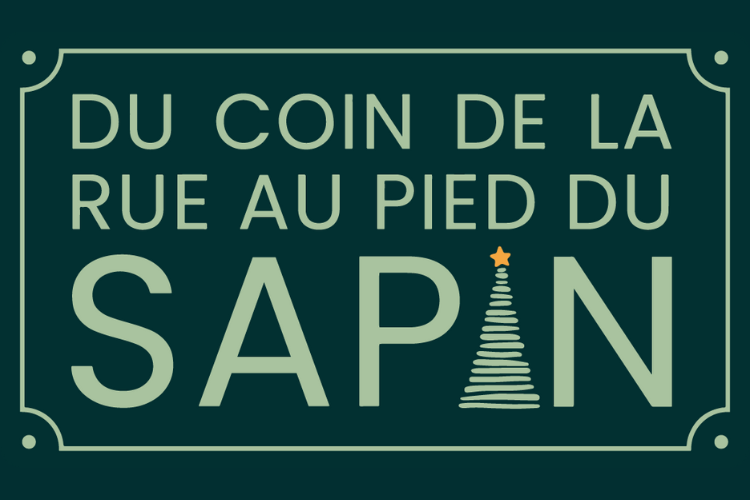 Opération Du coin de la rue au pied du sapin - Crédit photo : DR.