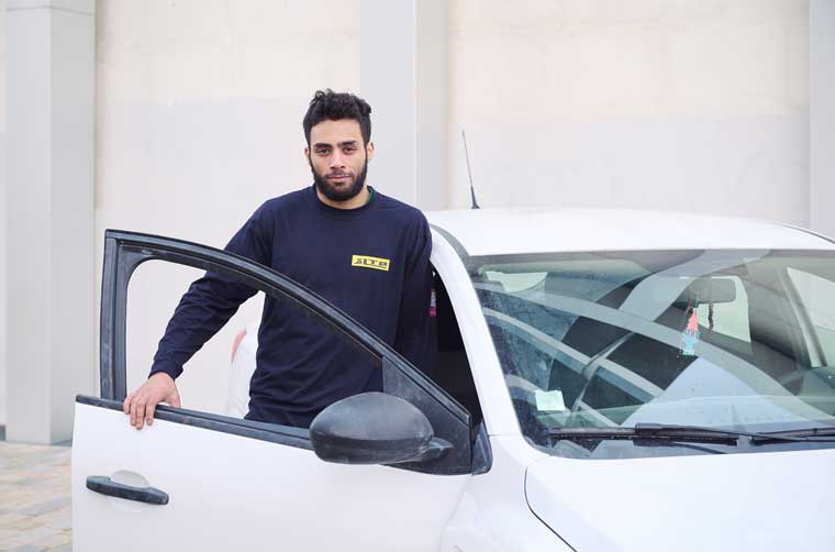 Mohamed a obtenu un microcrédit mobilité en Ile-de-France