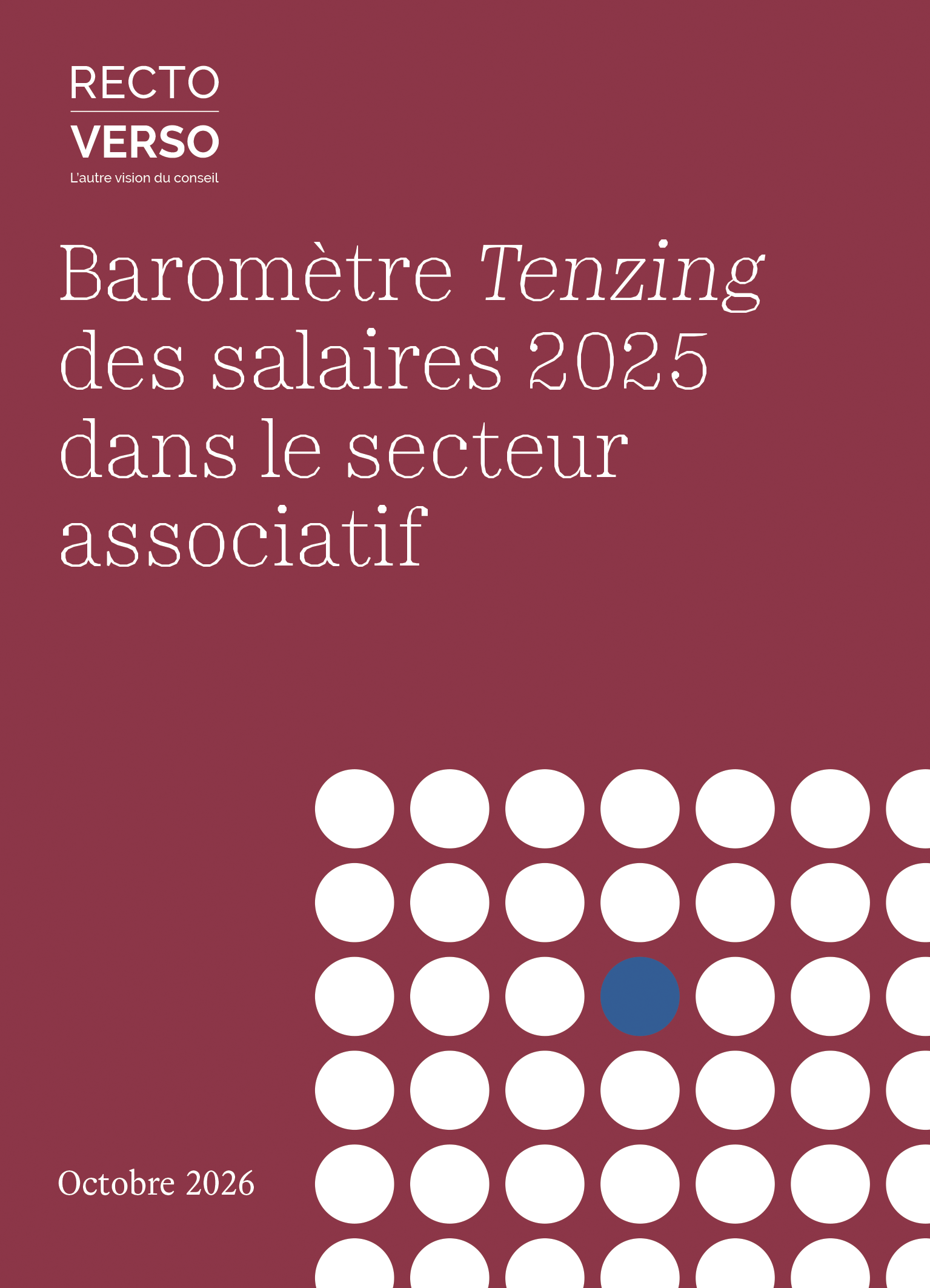 Baromètre Tenzing sur les salaires 2025 dans le secteur associatif