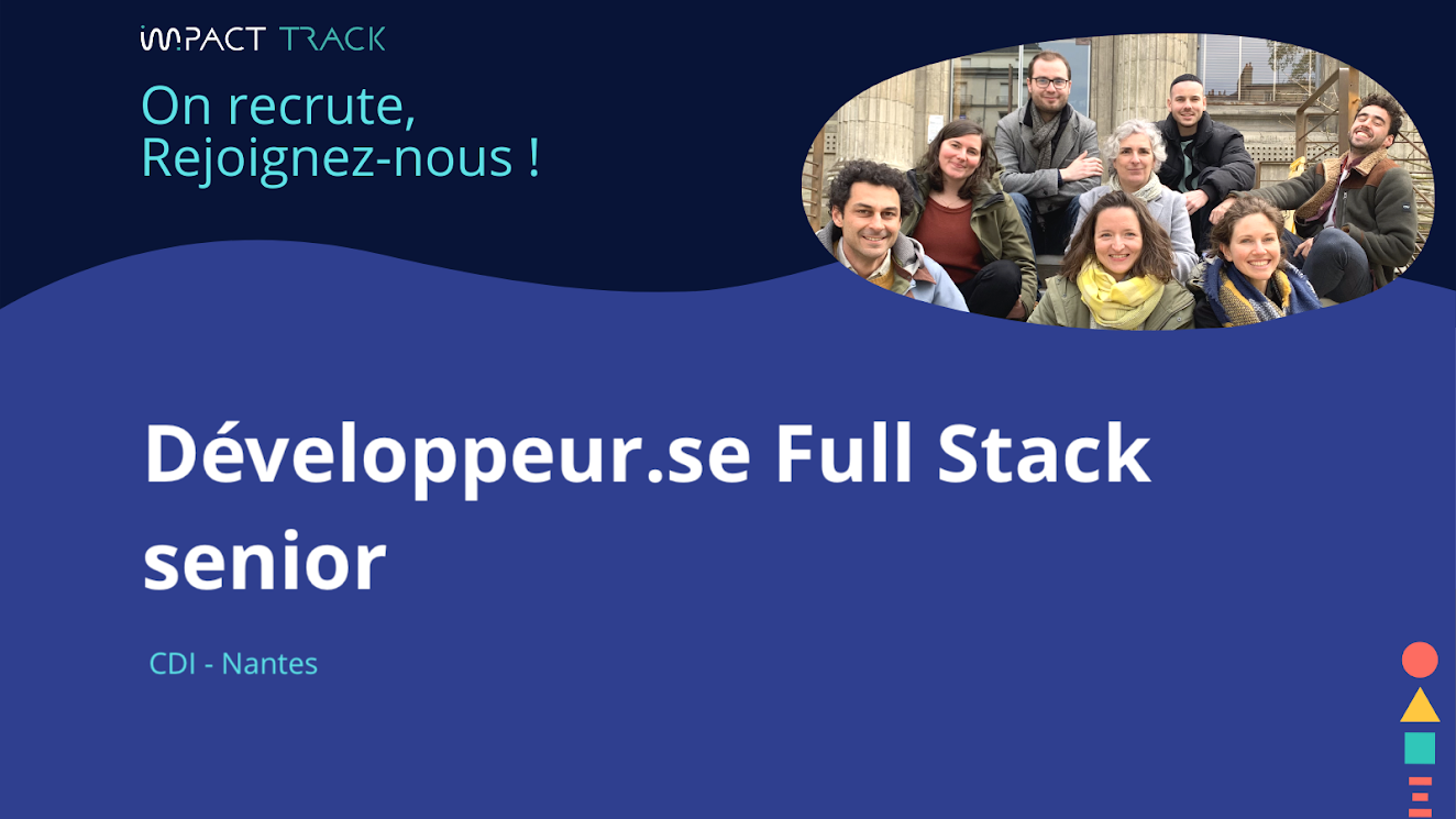 Développeur Full stack senior