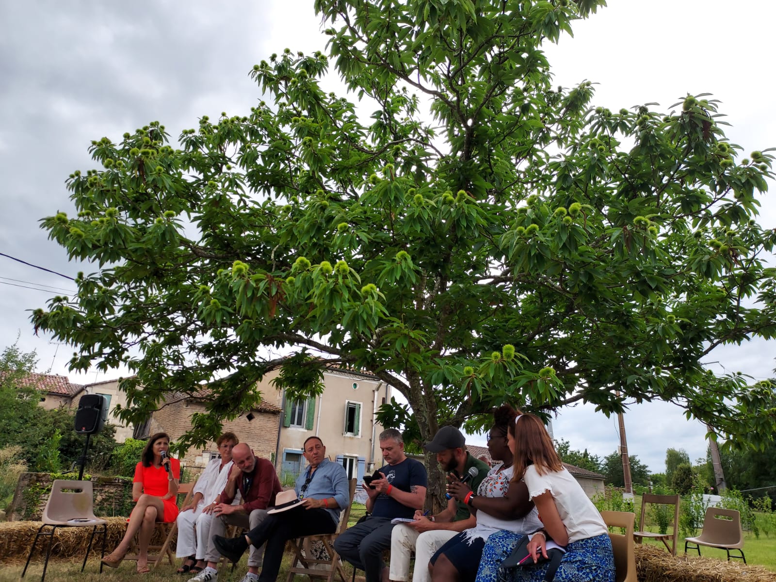 Table-ronde « Informer, désinformer, lutter ? Le dessin de presse et la démocratie à l’ère digitale » - Crédit photo : DR