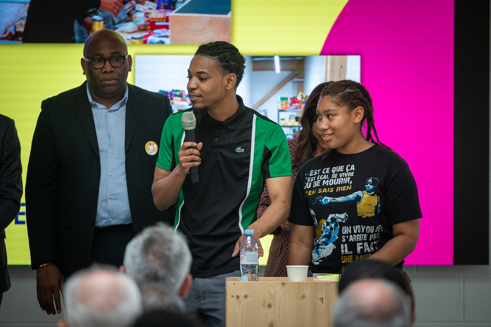 Témoignage de Scotty et Jade, deux apprenants engagés dans l’épicerie solidaire du campus.