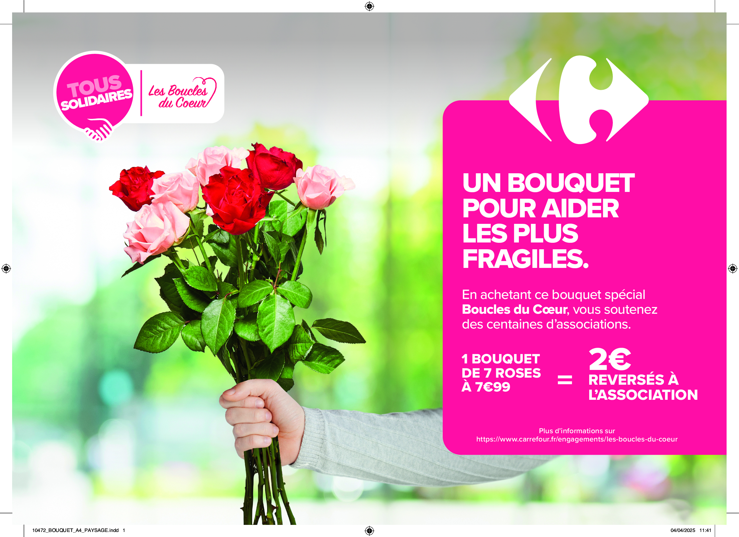 Affiche du bouquet des Boucles du Cœur