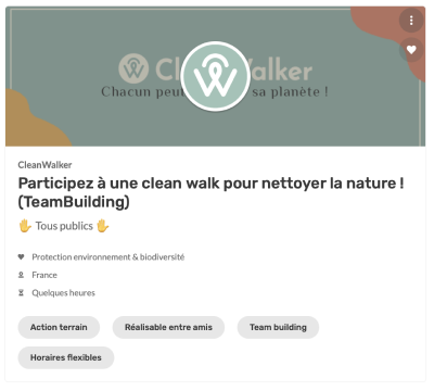 Cleanwalker - Crédit photo : DR