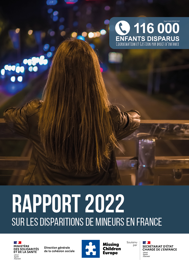 Rapport 2022 Les Disparitions de mineurs en France en 2022