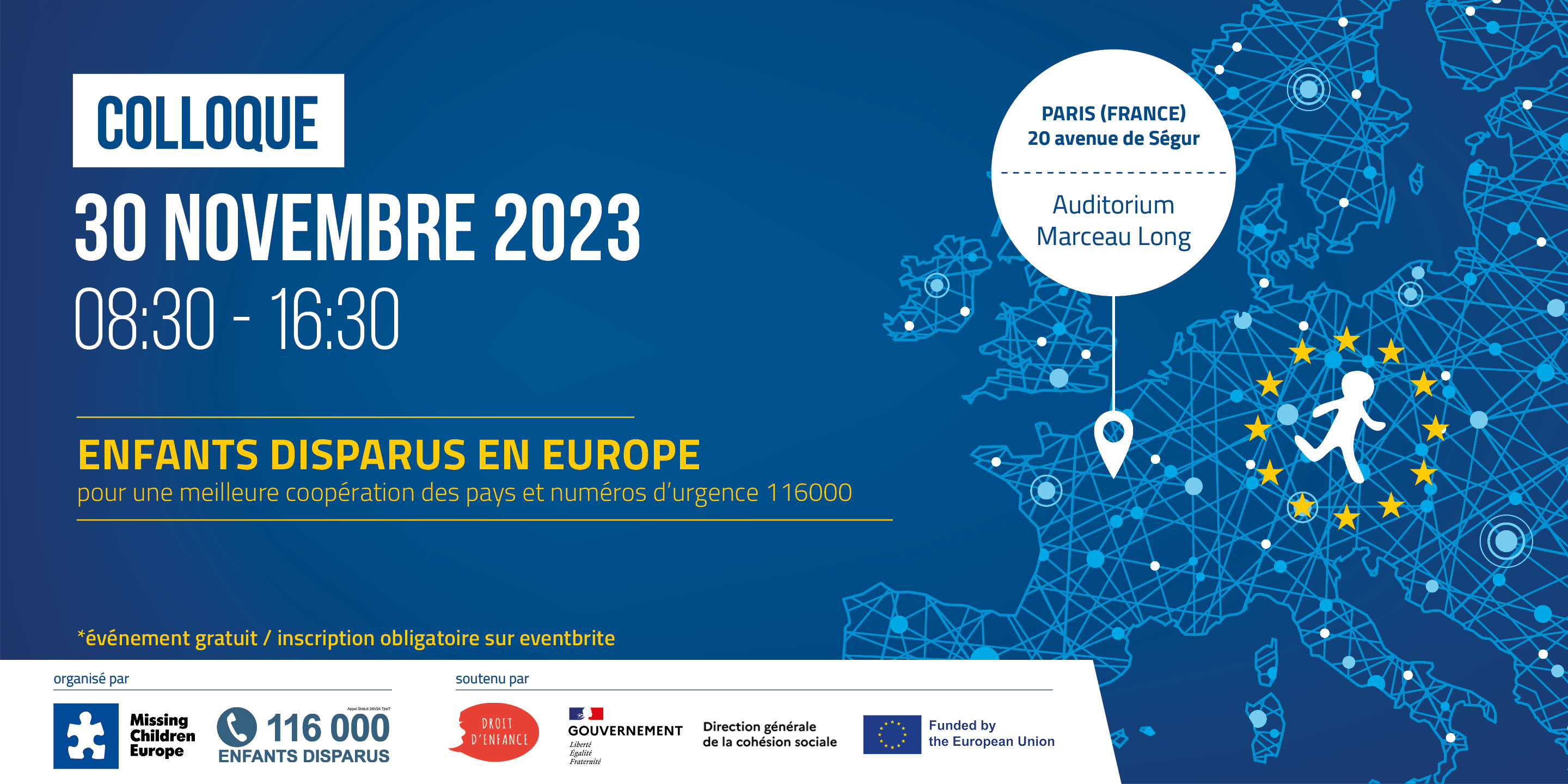 Colloque 2023 du 116 000 Enfants Disparus