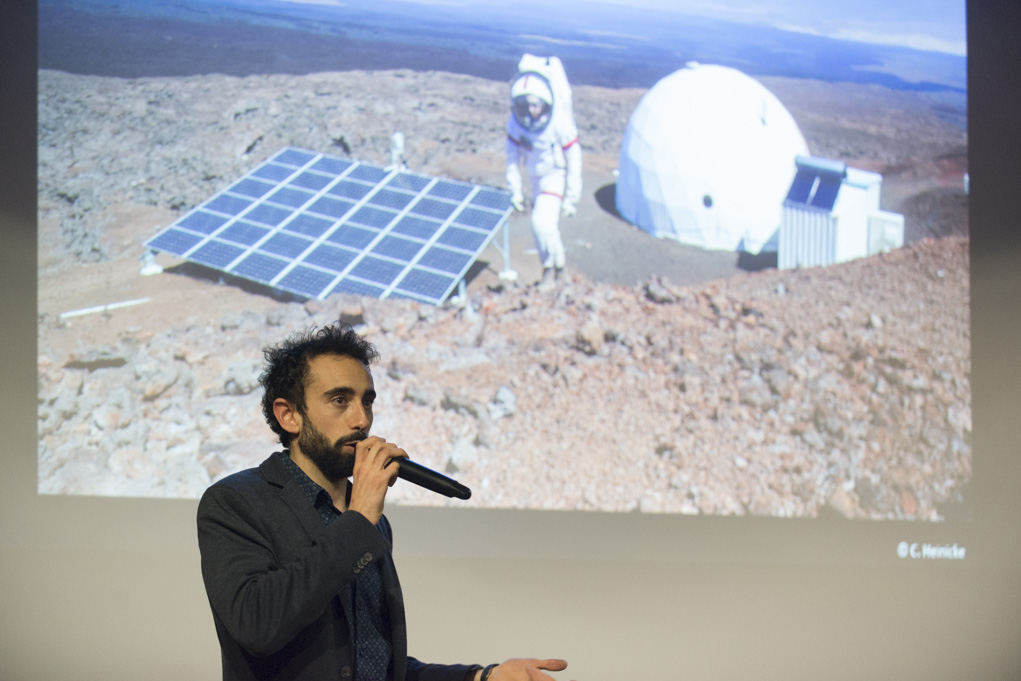 « Des pépites à la rencontre des icebergs » le 11 mars à Mantes-La-Jolie. Crédit : Grégoire Maisonneuve / Fondation Transdev. 