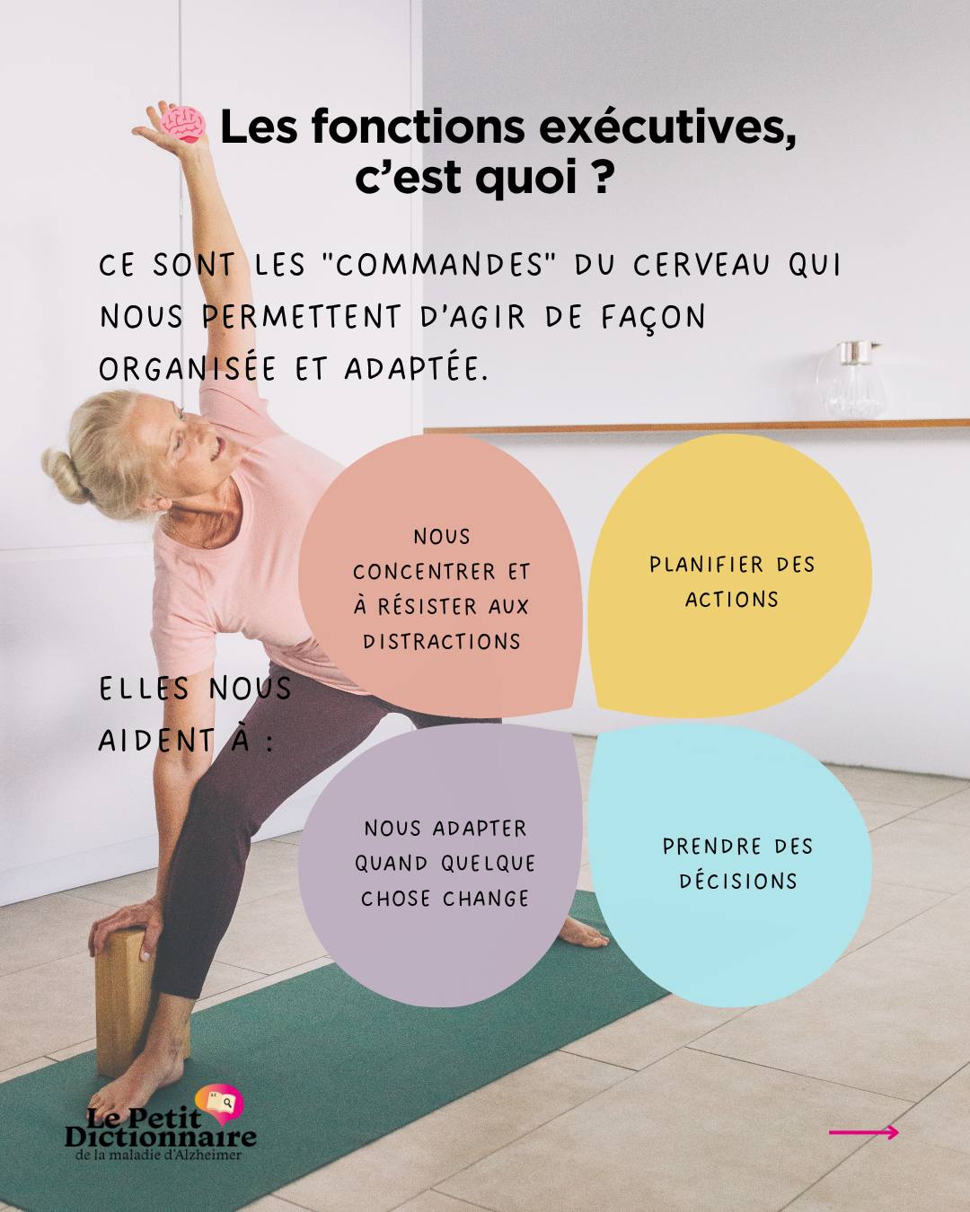 Fondation Alzheimer - Dictionnaire Illustré - Fonctions Executives - 2