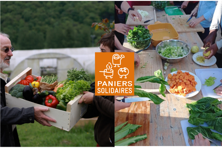 Photos des paniers solidaires