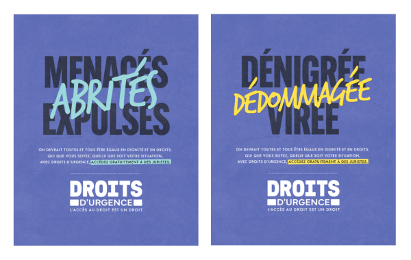 Menacés, expulsés - Arbités ; Dénigrée, virée - dédommagée