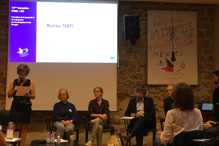 Conférence de presse Secours populaire français