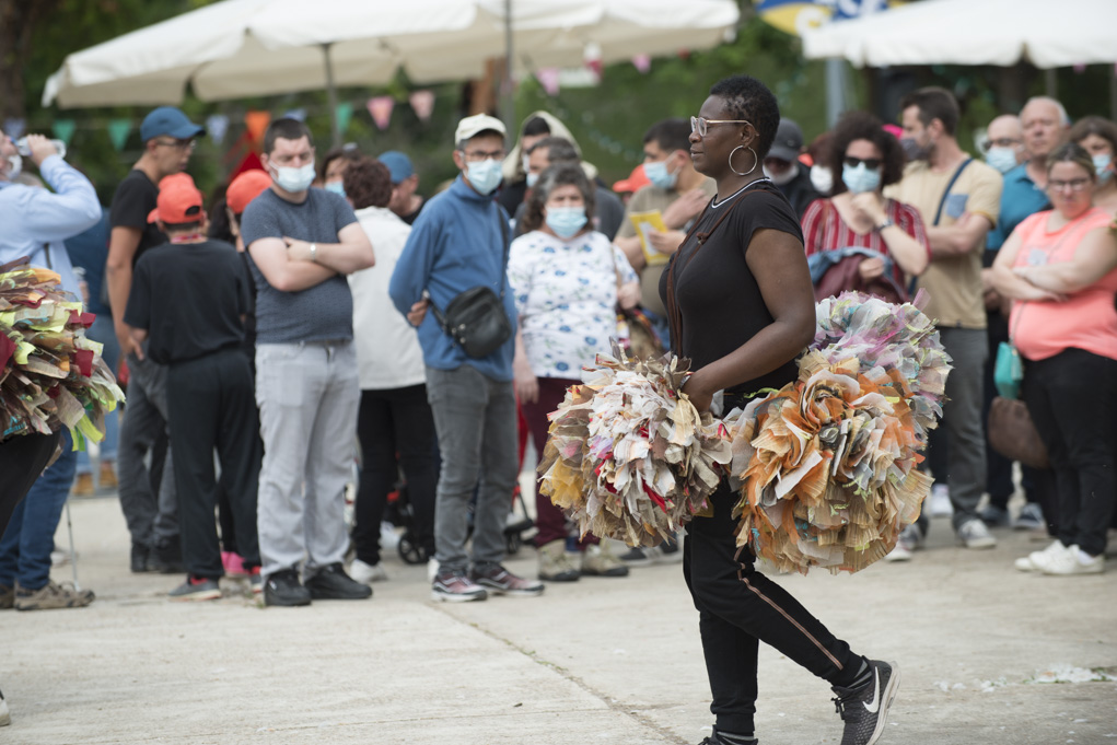 À Coulommiers, on danse à l’hôpital avec la Compagnie TAM. Crédit photo : Fondation Transdev/Grégoire Maisonneuve.