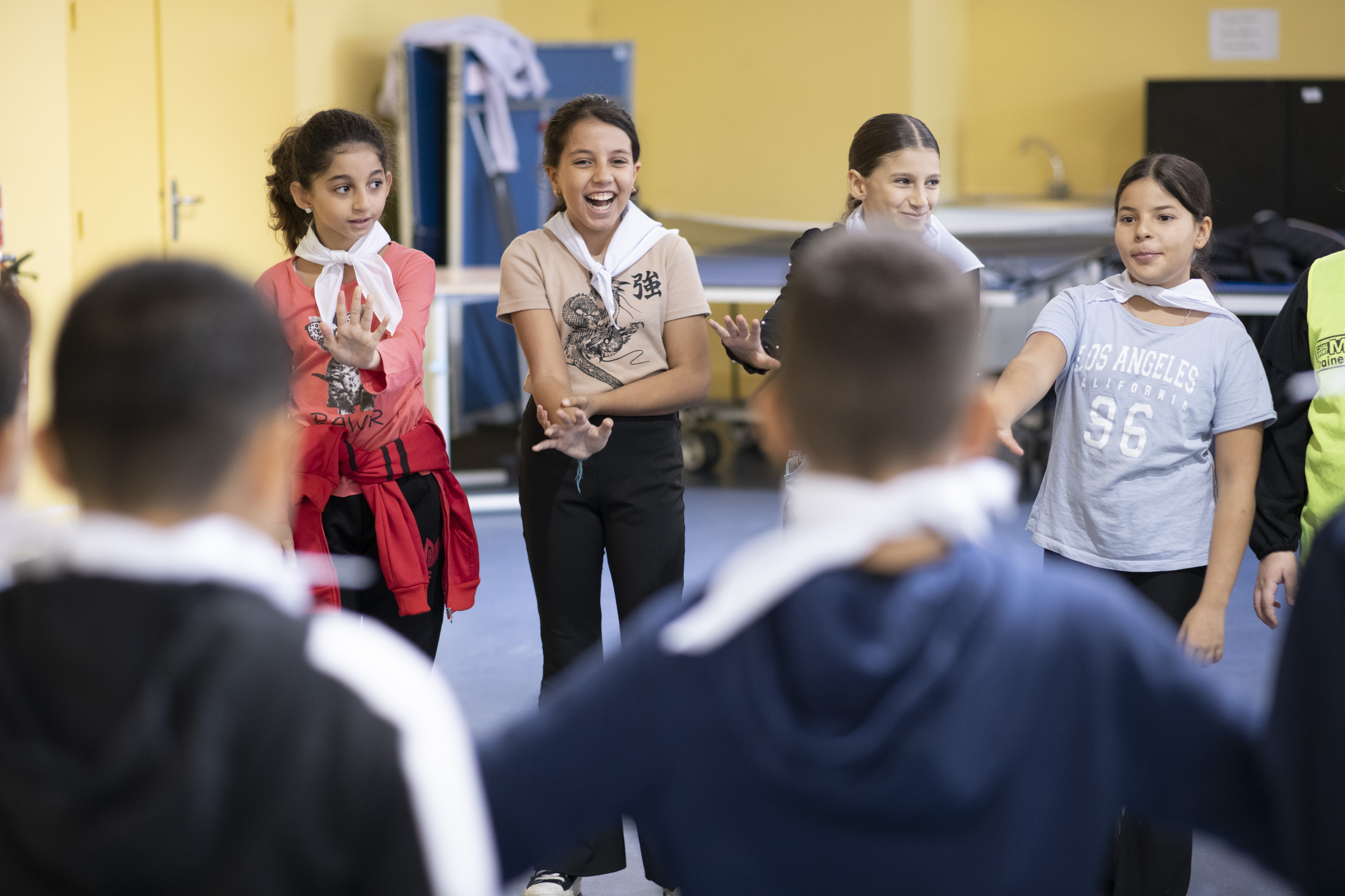 « La pratique du théâtre est une belle source de communication et d’échanges entre les enfants », explique Ombline d’Avezac, coordinatrice du projet à Culture pour l’enfance - Crédit photo : DR.