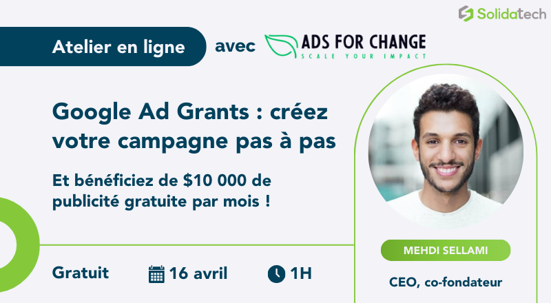 Couverture - atelier en ligne - Ads for Change - Solidatech