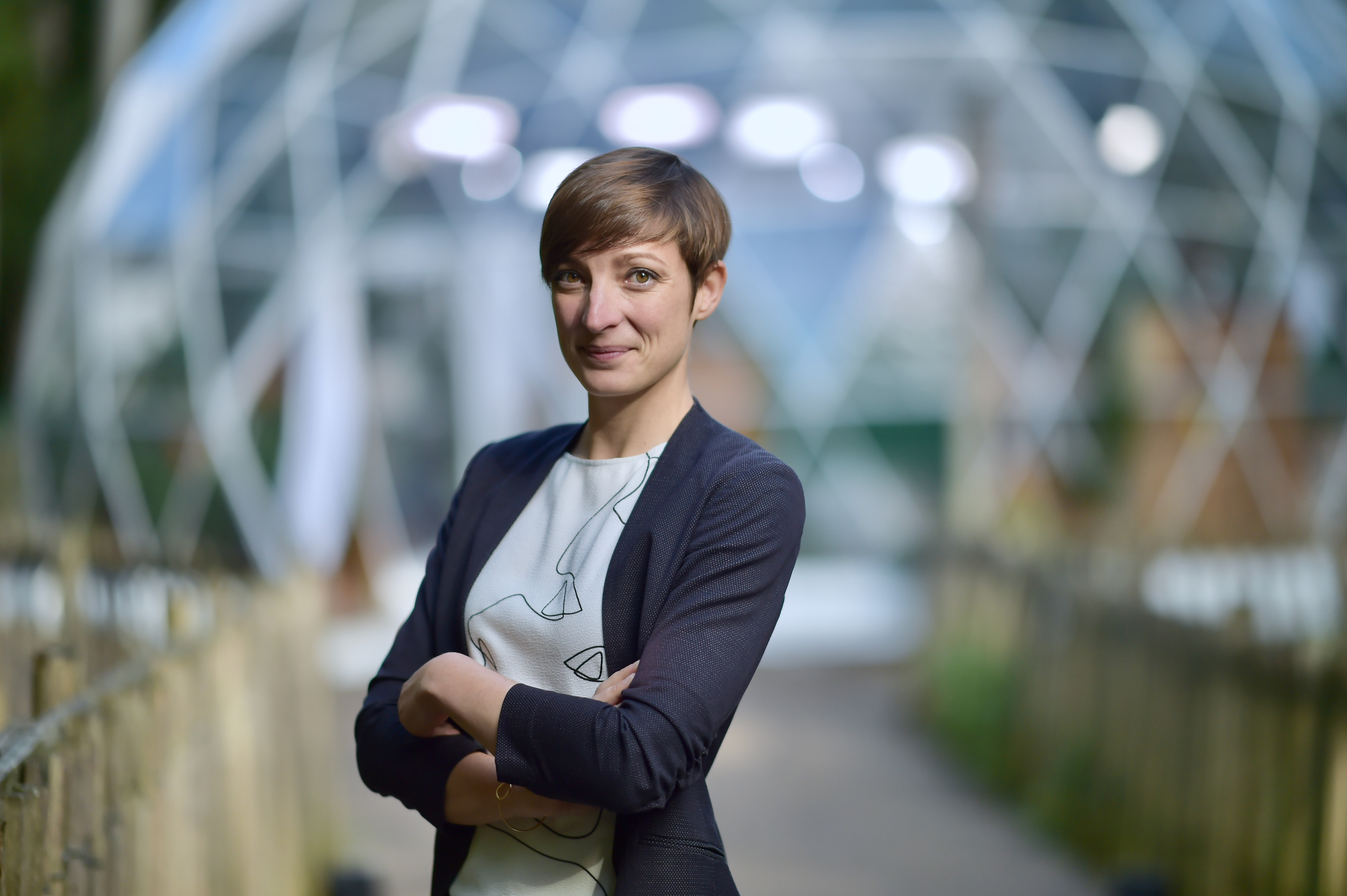 Alabane Godard, directrice générale de la Fondation GoodPlanet. Crédit photo : agence Franck Castel.