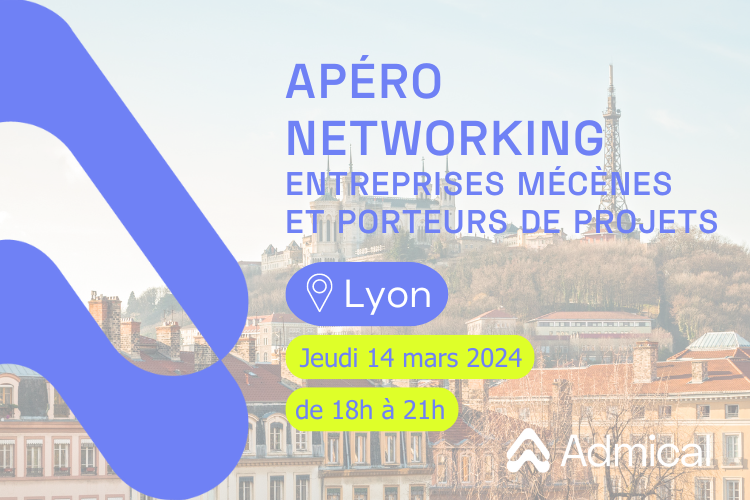 Soyez au rendez-vous :  l'apéro-networking Admical débarque à Lyon ! - Crédit photo : Admical