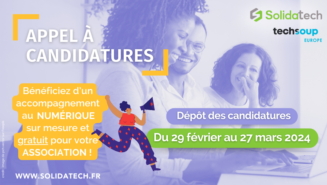 Appel à candidatures Solidatech 2024