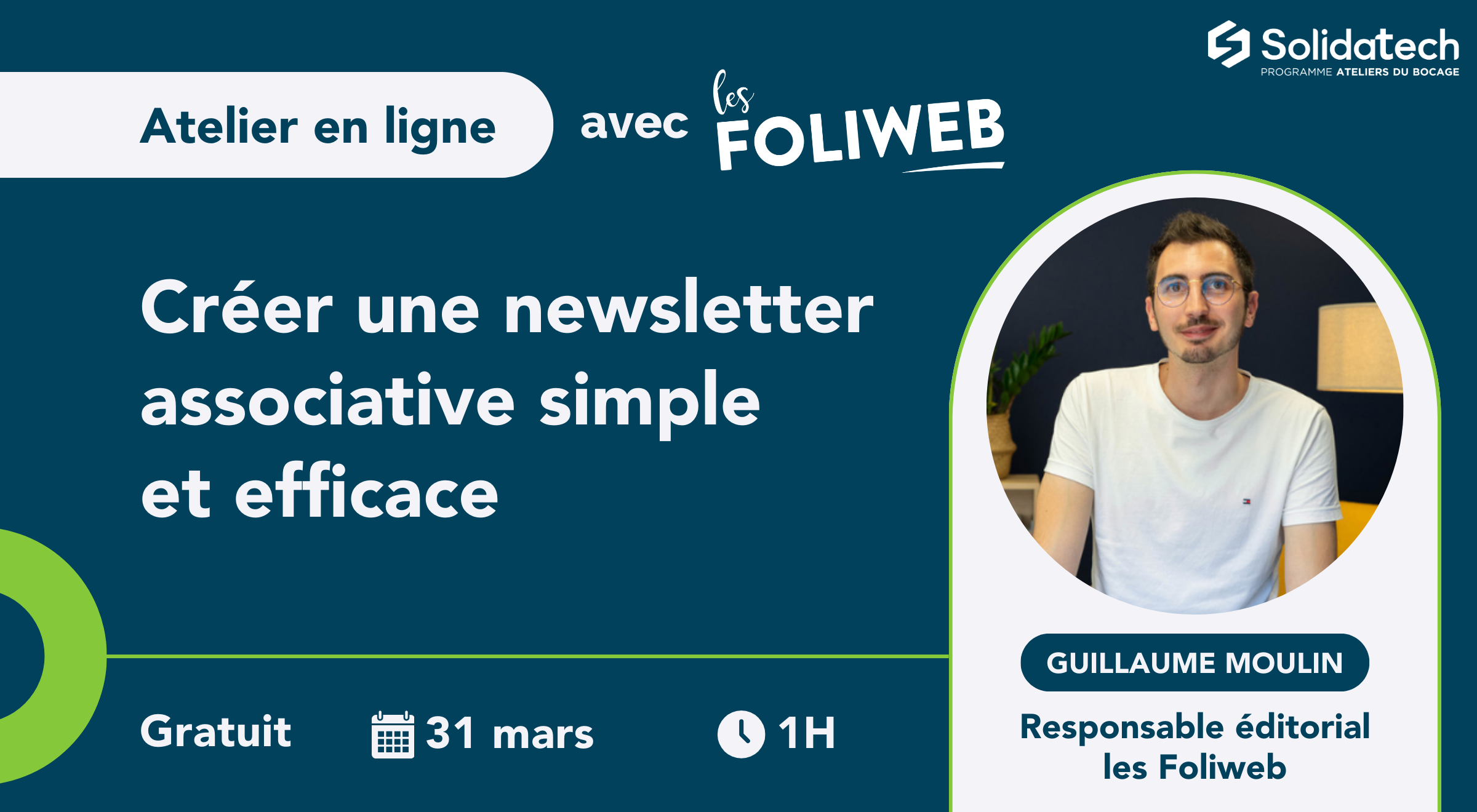 Couvertue atelier en ligne