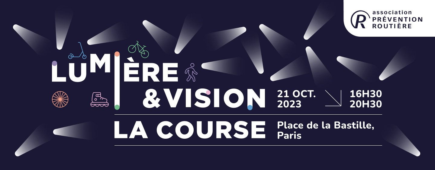 « Lumière & Vision » - La course par l’association Prévention Routière - Crédit photo : DR