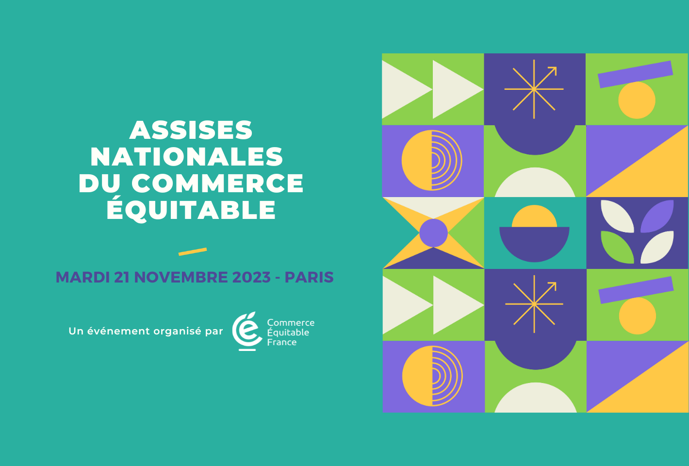 Assises Nationales du Commerce Équitable 2023 - Commerce Equitable France - Crédit photo : DR