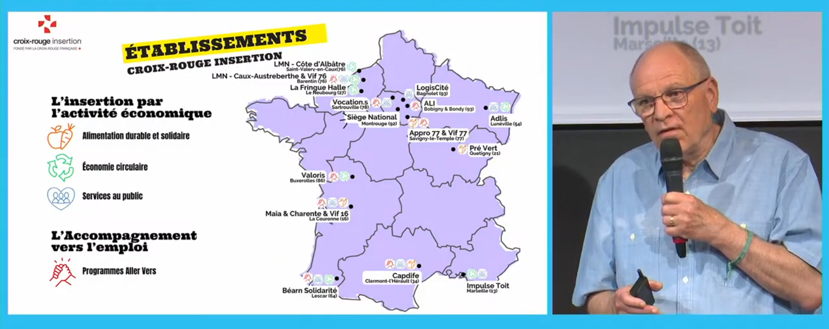 Jacky Prieur, Président de Croix-Rouge insertion
