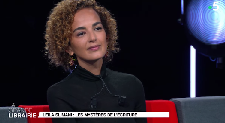 Leïla Slimani participe à la Grande librairie