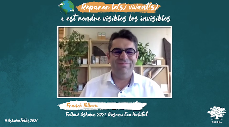 Franck Billeau du Réseau Eco Habitat. Crédit : Carenews