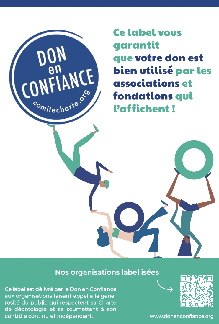 Label "Don en Confiance"