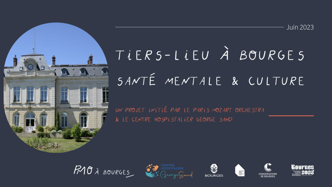Appel à Manifestation d'Intérêt pour la création d'un tiers-lieu santé mentale / culture à Bourges