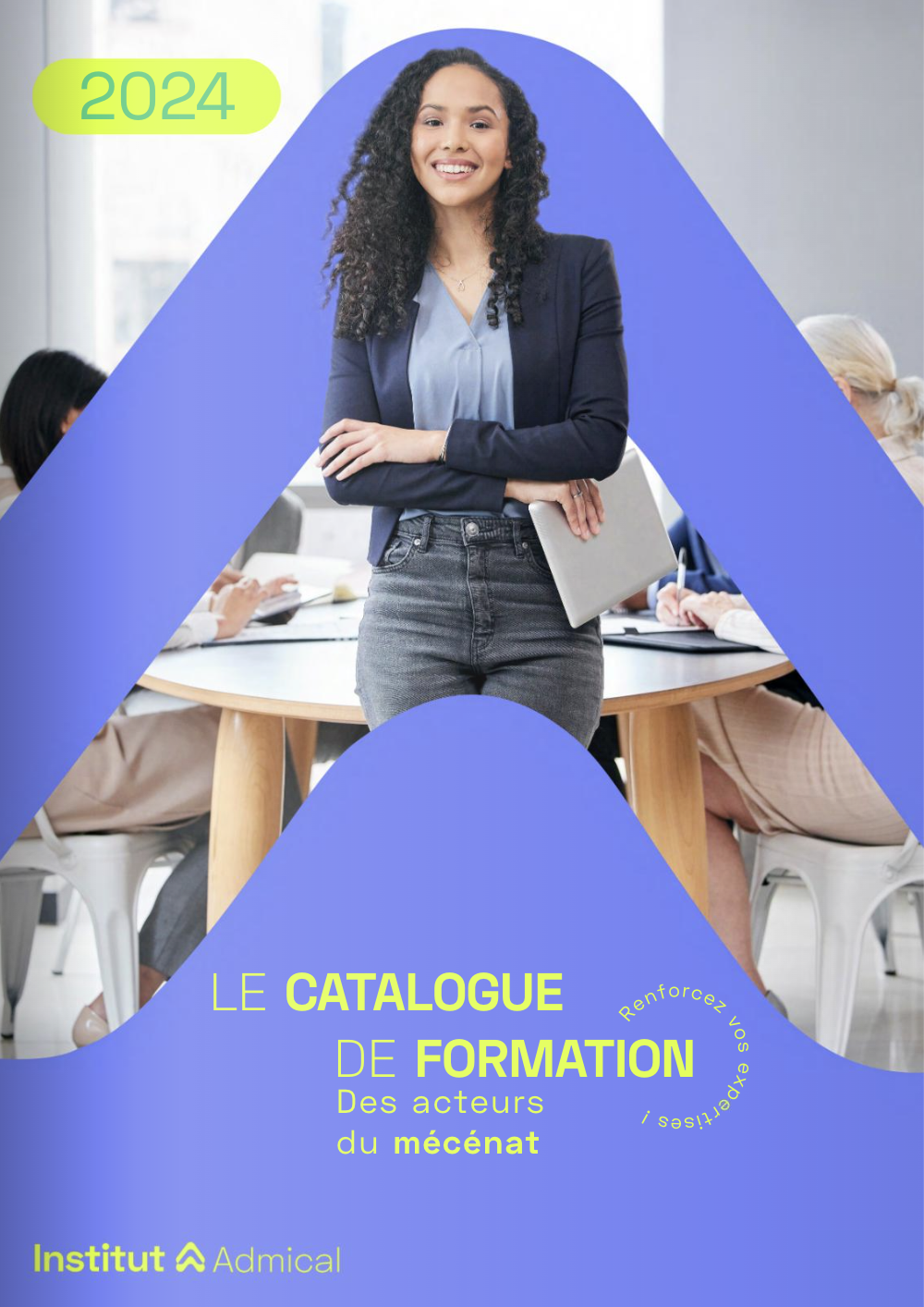 Le catalogue de formation des acteurs du mécénat - Crédit photo : Admical