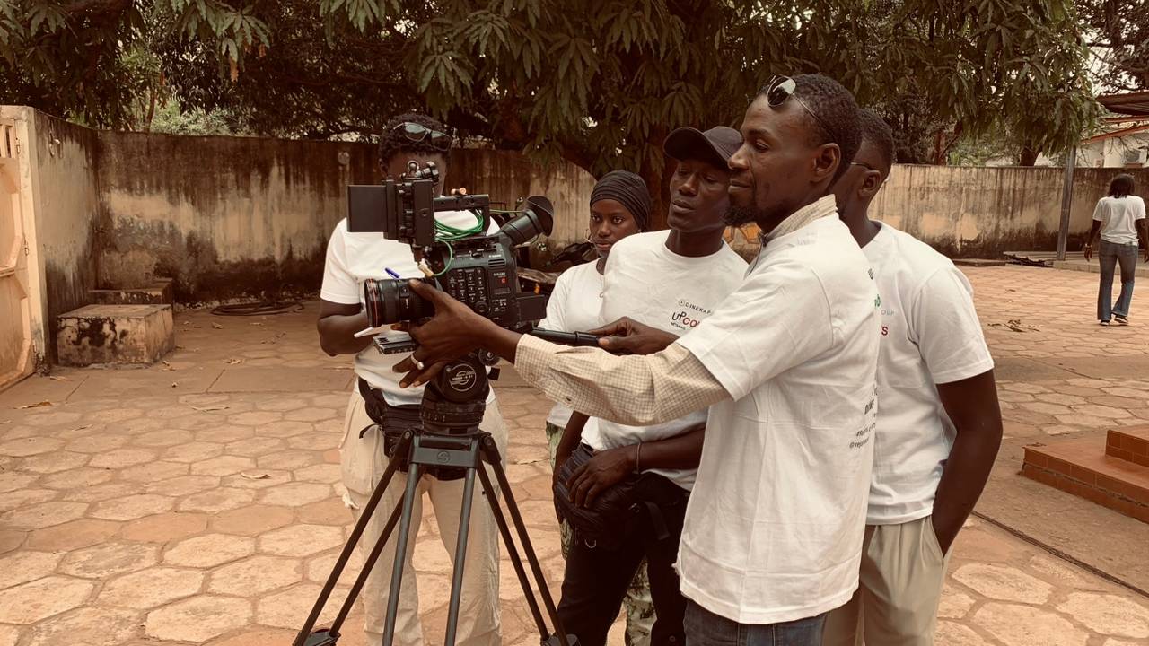 Formation CineKap au Sénégal.