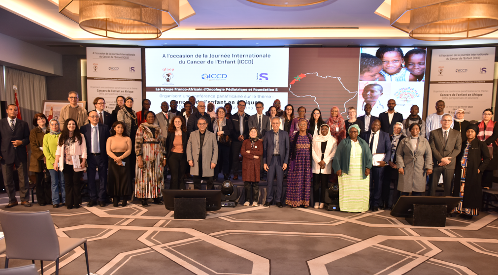 Conférence de Foundation S et du Groupe Franco Africain d'Oncologie Pédiatrique (GFAOPP) à Rabat au Maroc