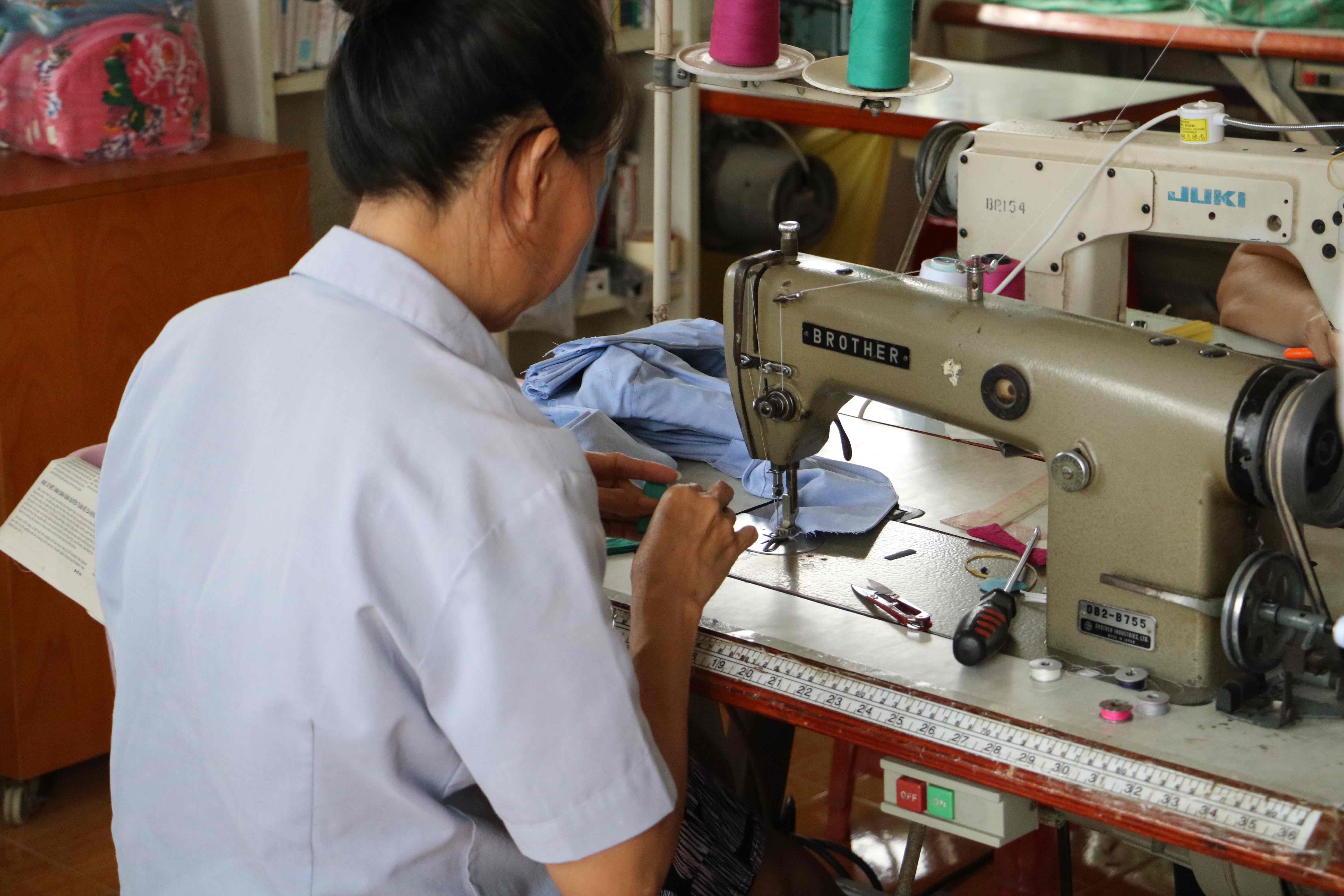 atelier de couture à Saigon