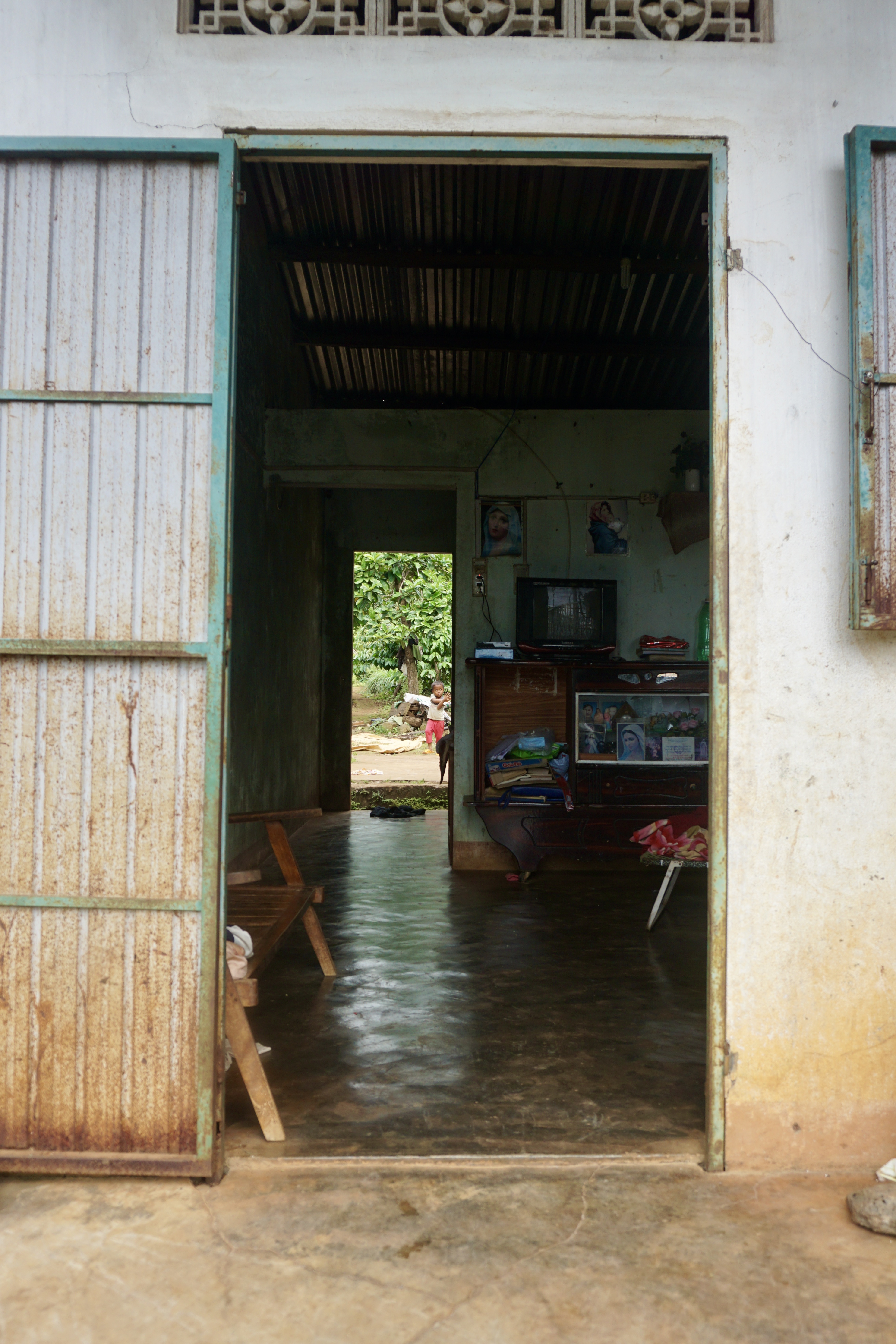 Maison rurale typique du Vietnam