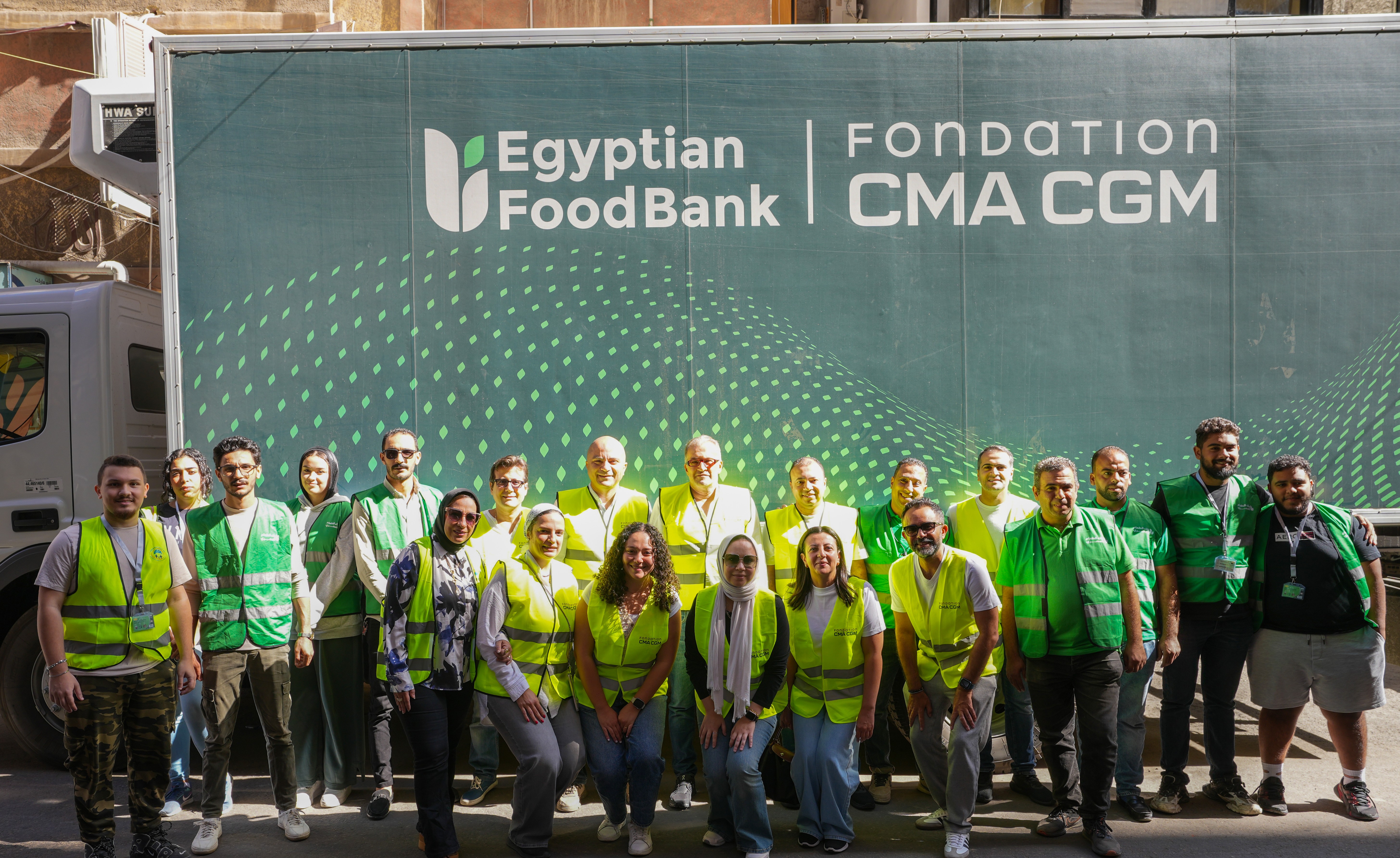 Distributions alimentaires en Egypte