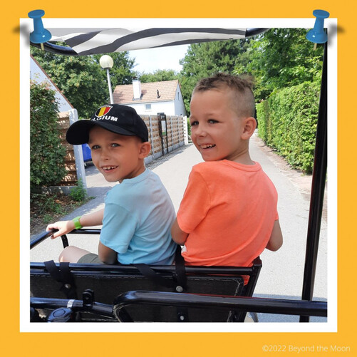 Mylan et son frère profitent d'un séjour sur le domaine Center Parcs De Haan