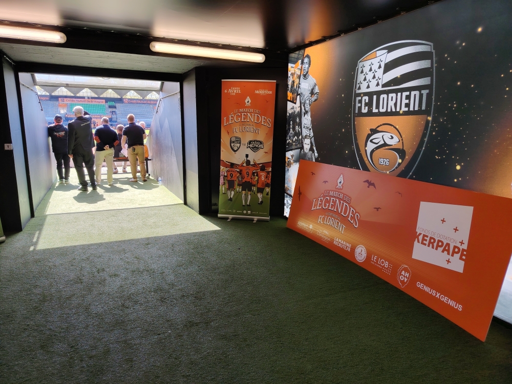 ENTREE PELOUSE MATCH 100 ANS FCL