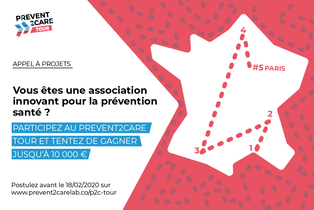 La Fondation Ramsay générale de santé lance avec INCO et Pfizer Innovation France un appel à projets pour le Prevent2Care Tour afin de soutenir les associations qui innovent en prévention santé en Île-de-France